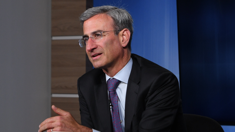 Peter Orszag Smiling in Studio